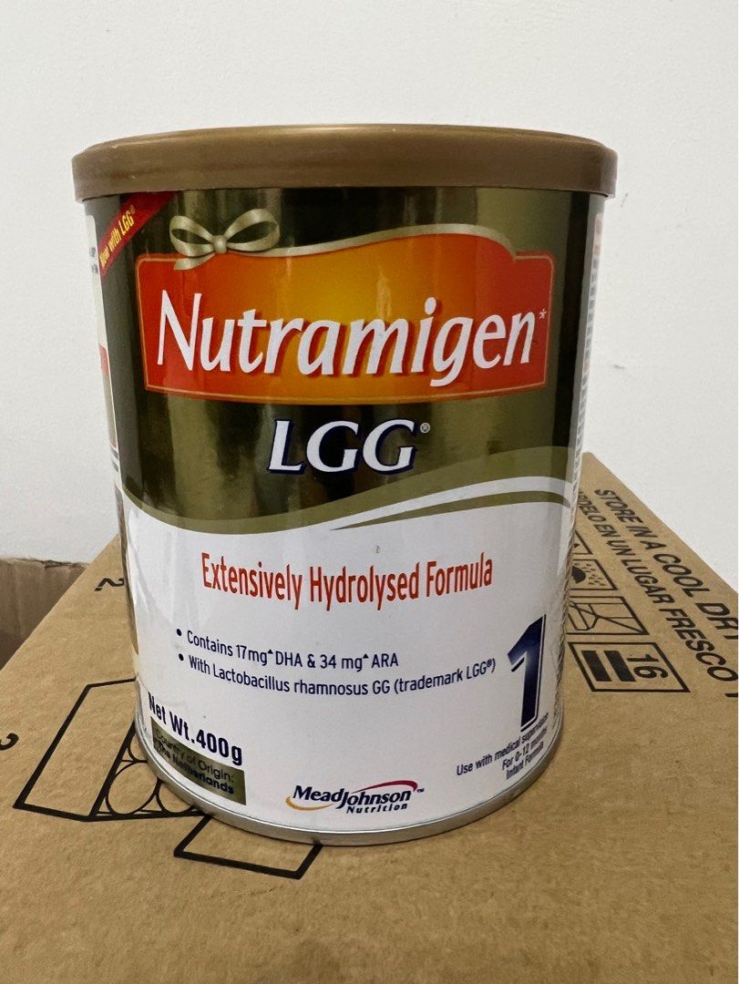 Nutramigen LGG baby milk powder stage 1 400g (EXP JULY 2024), Babies