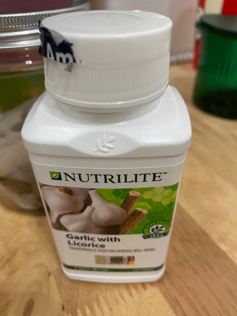 Nutrilite Garlic with Licorice, Health & Nutrition, Health Supplements ...