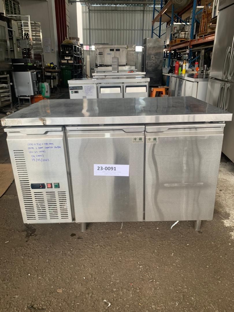 OEM 2 door counter chiller, TV & Home Appliances, Kitchen Appliances ...