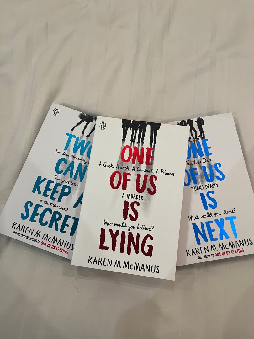 One of us is lying 3 book series rm15 each hobbies toys books