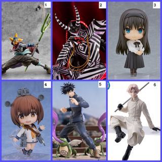 One Piece POP Portrait.of.Pirate Playback Memories Sniper King Sogeking Usopp Persona 5 Royal Loki Nendoroid Tsukihime A piece of blue glass moon Akiha Tohno Kantai Collection Kan Colle Yukikaze Jujutsu Kaisen Megumi Fushiguro Tokyo Revengers Seishu Inui
