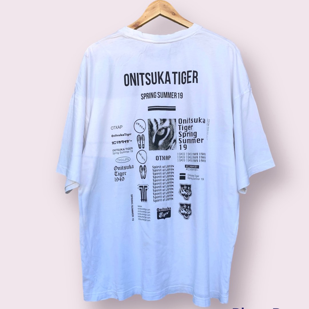 Onitsuka Tiger Tee, Men's Fashion, Tops & Sets, Tshirts & Polo Shirts on Carousell