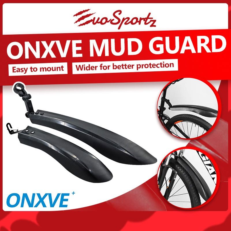 ONXVE Wide Bicycle Mud Guard Bike Dirt Splash Guard