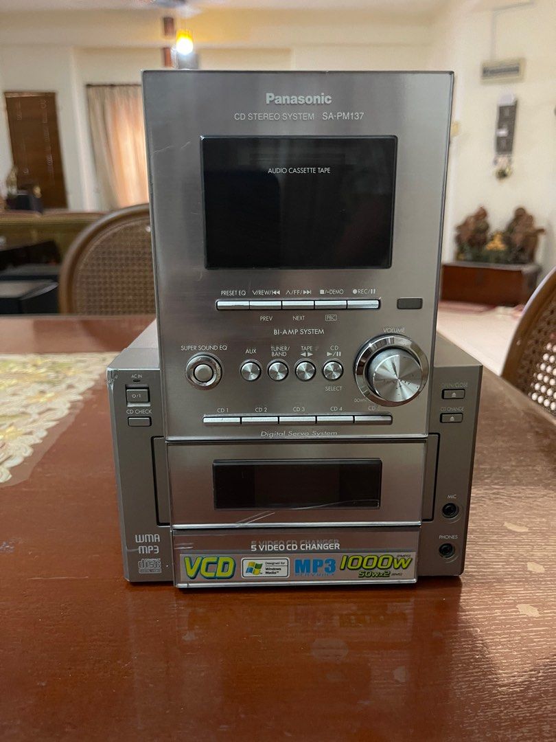 Panasonic CD Stereo System, Audio, Portable Music Players on Carousell