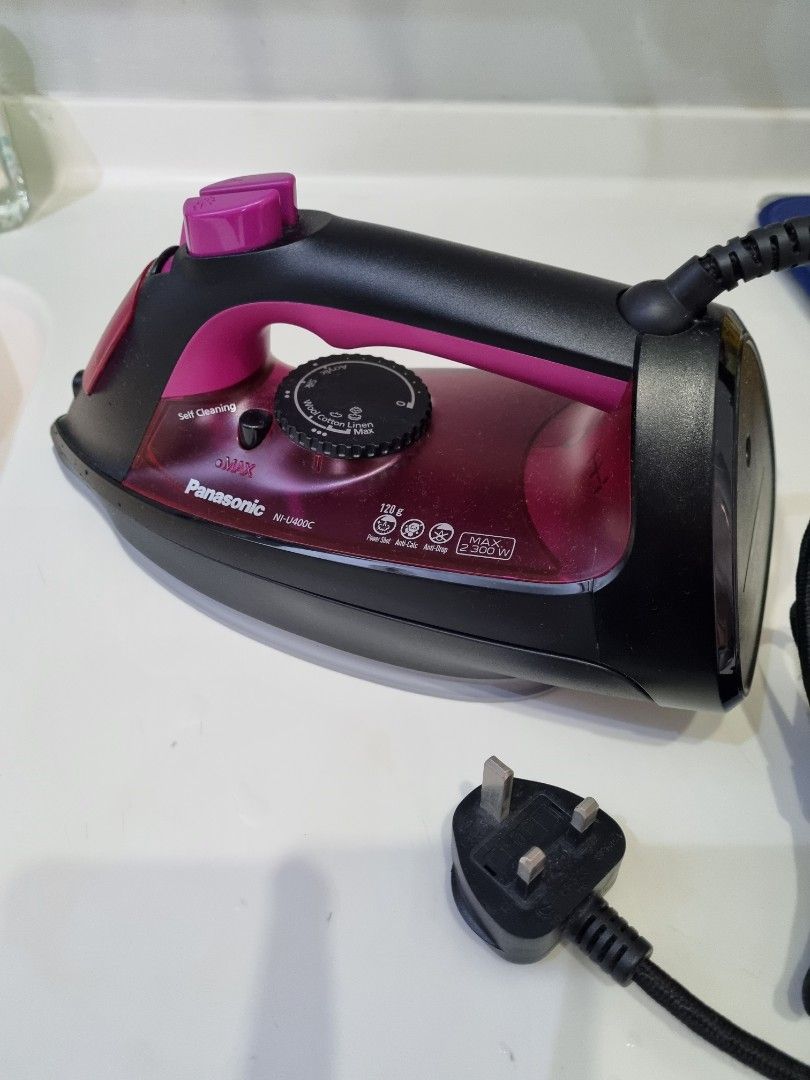 Panasonic iron, TV & Home Appliances, Irons & Steamers on Carousell