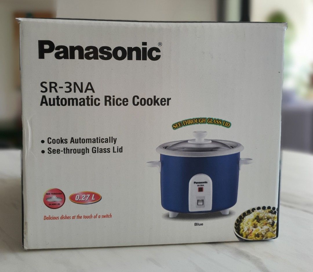 Panasonic SR3NA Automatic Rice Cooker (0.27L, Pink), TV & Home