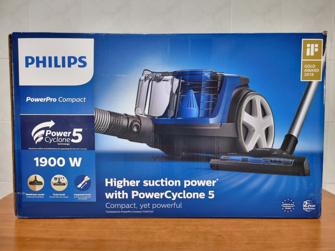 Philips PowerPro Compact, TV & Home Appliances, Vacuum Cleaner ...