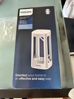 Philips UVC disinfection desk lamp.