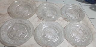 Piring Kristal Tebal Berat