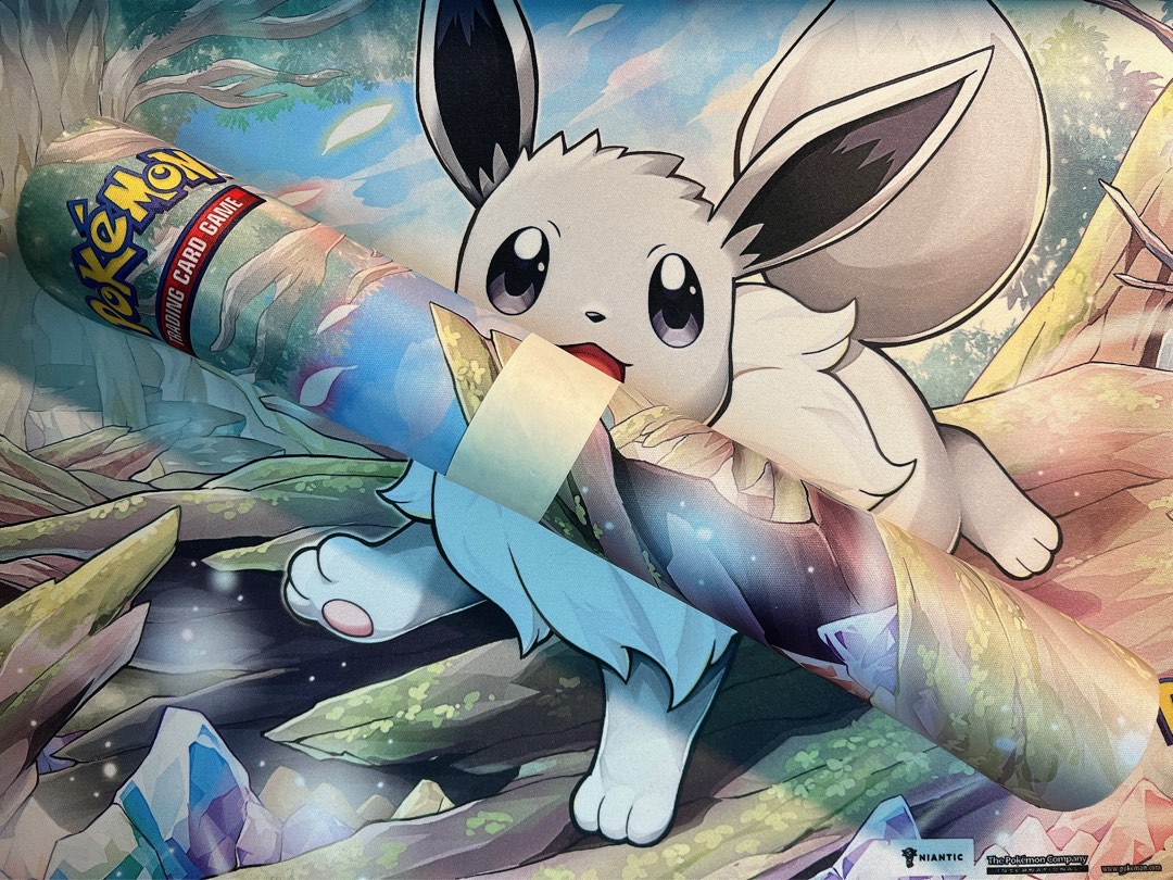 Playmat Pokemon Radiant Eevee, Hobbies & Toys, Toys & Games on Carousell