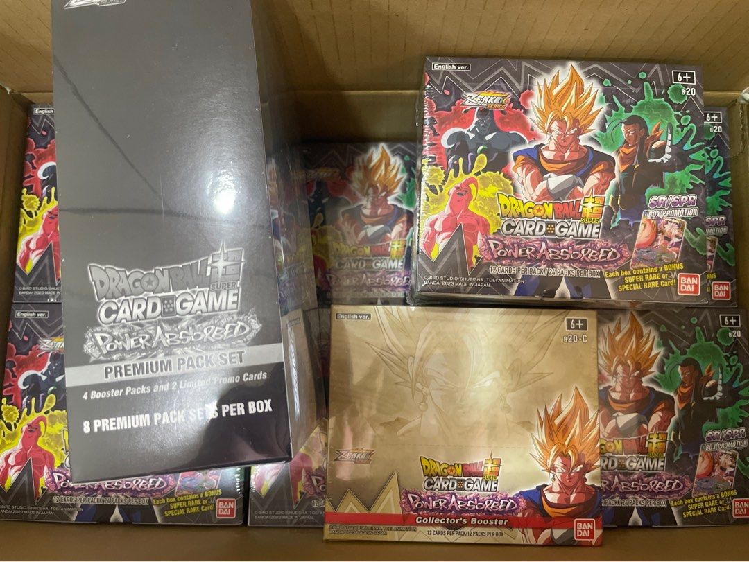 DRAGON BALL SUPER CARD GAME [DBS-BT20] Zenkai Series 03 Power Absorbed,  Hobbies & Toys, Toys & Games on Carousell