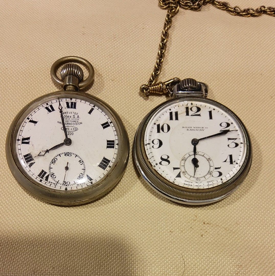 Pocket Watch Rolex, Men's Fashion, Watches & Accessories, Watches on