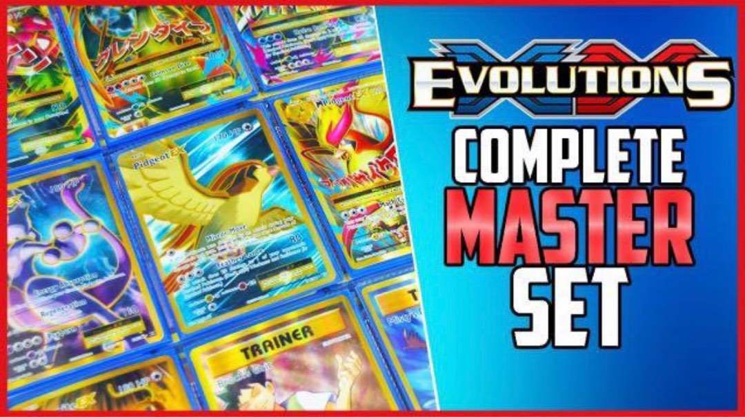 Pokemon 2016 XY Evolutions Complete Master Set, Hobbies & Toys, Toys