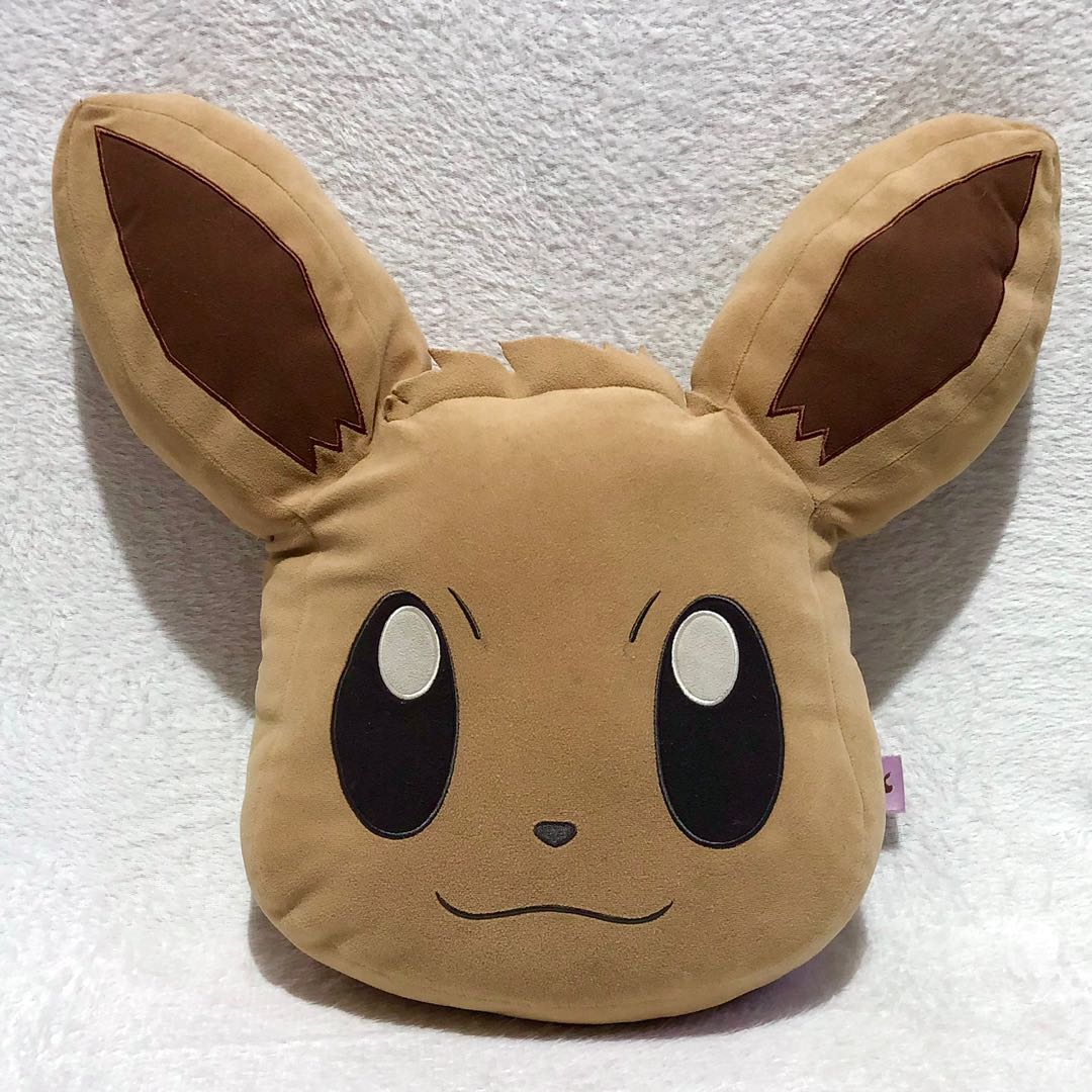 Pokemon Eevee Face Pillow I Love Eievui Eevee Anime Pillow Cushion