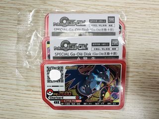Pokemon gaole 台灣特別版噴火龍 香港機台可使用_