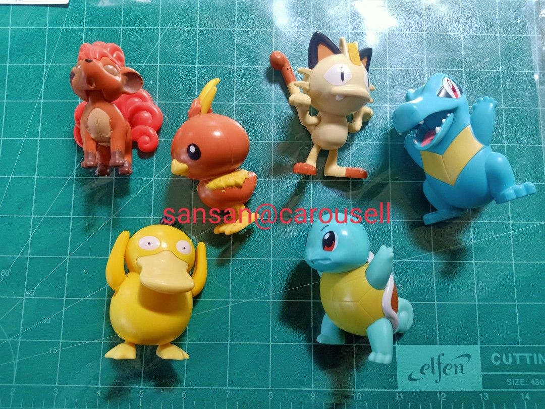 Pokemon Mcdo Happy Meal Toys, Hobbies & Toys, Toys & Games on Carousell