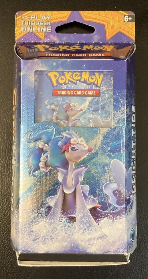 Pokemon TCG Sun &amp; Moon - Bright Tide Theme Deck (Primarina), 興趣及遊戲, 玩具 ...