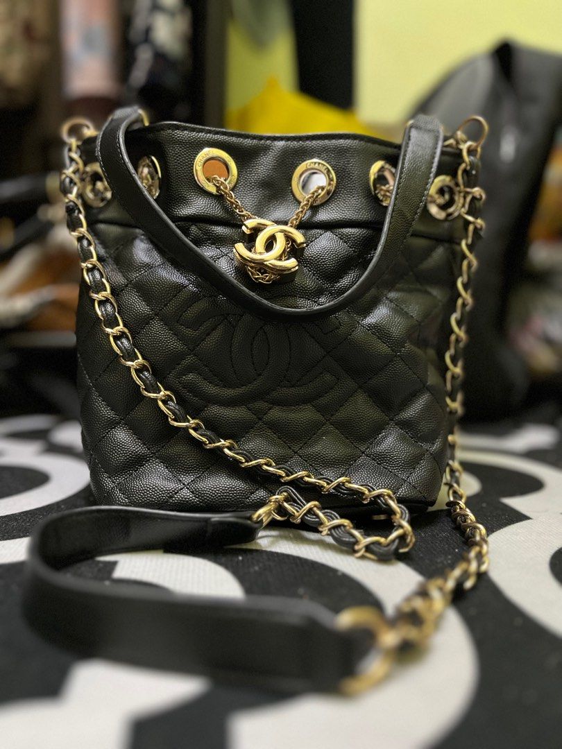 Chanel bucket sales bag