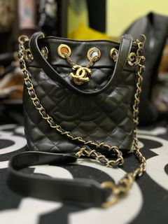 Chanel VIP Gift Tote Black Canvas Bag, Luxury, Bags & Wallets on Carousell