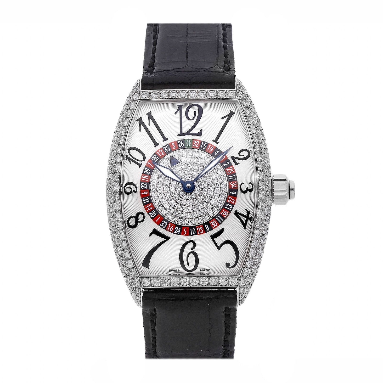 Pre Owned Franck Muller Cintree Curvex Vegas 5850 VEGASD Luxury