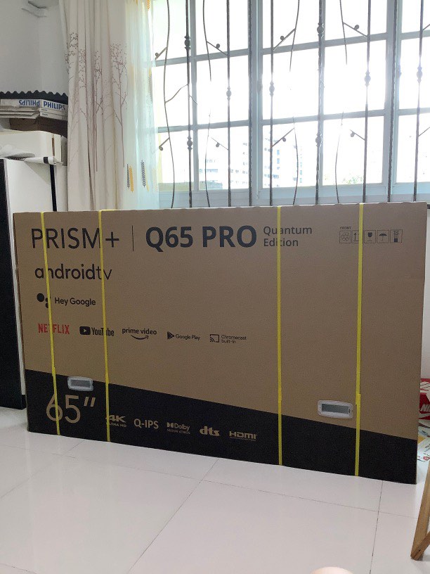 Prism+ tv Q65 pro with antenna (brand new 2023 ver) please look at the