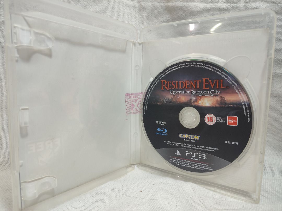 Resident Evil Operation Raccoon City - PS3 PAL Complet Et Testé