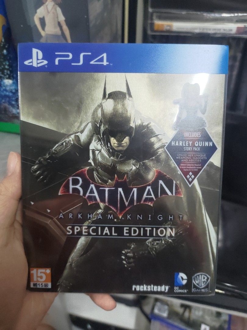 ps4 batman Arkham knight steelbook, Video Gaming, Video Games, PlayStation  on Carousell