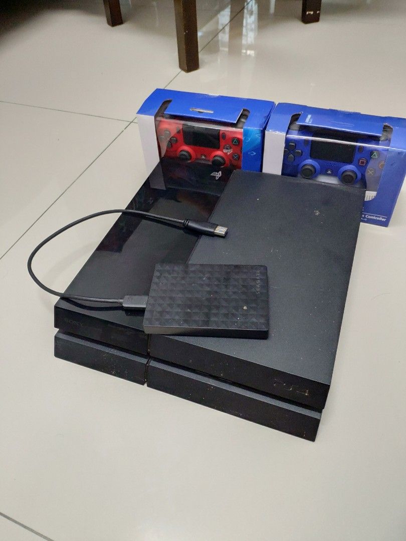 PS4 JAILBREAK 2 TB + 2 Controller, Video Gaming, Video Game Consoles, PlayStation on Carousell