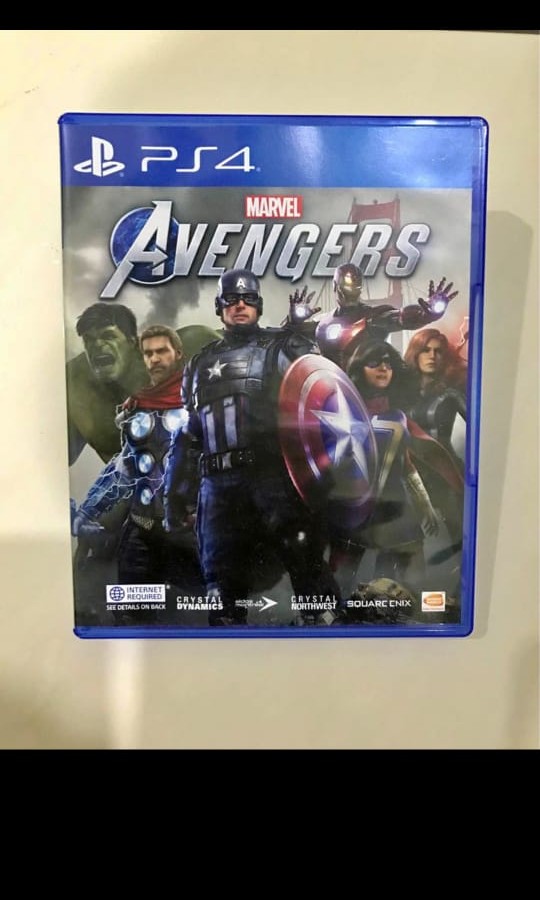 PS4 Marvel Avengers Games, Video Gaming, Video Games, PlayStation on  Carousell