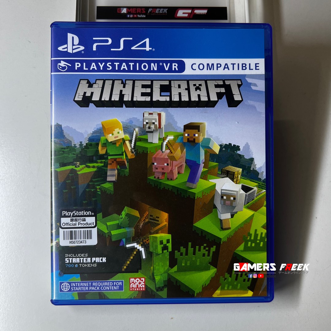 Trader Games - MINECRAFT STARTER PACK PS4 FR NEW (GAME IN ENGLISH