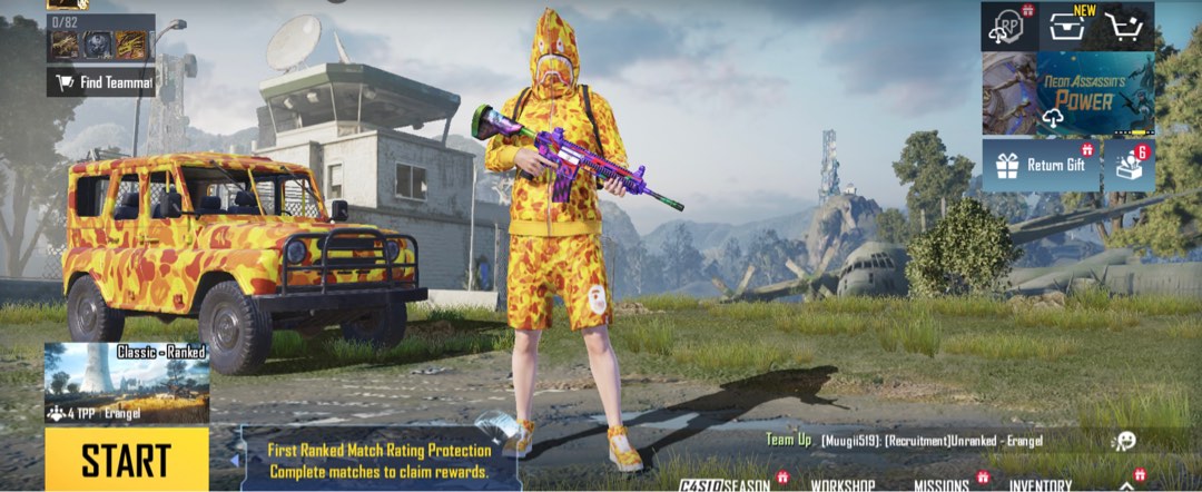 PUBG Mobile (Bape set & more), Video Gaming, Video Games, Others on ...