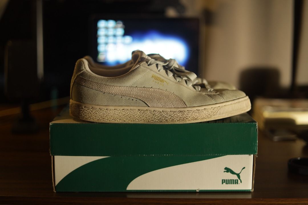 Puma suede classic blue flower discount