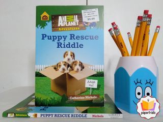 Puppy Rescue Riddle (Animal Planet Adventures Chapter Book #3) (children's book, paperback)