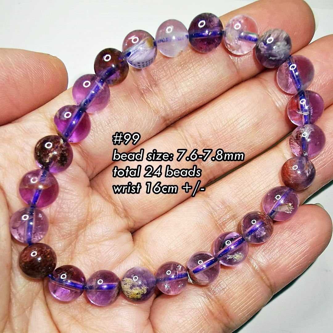 Purple phantom clearance quartz bracelet