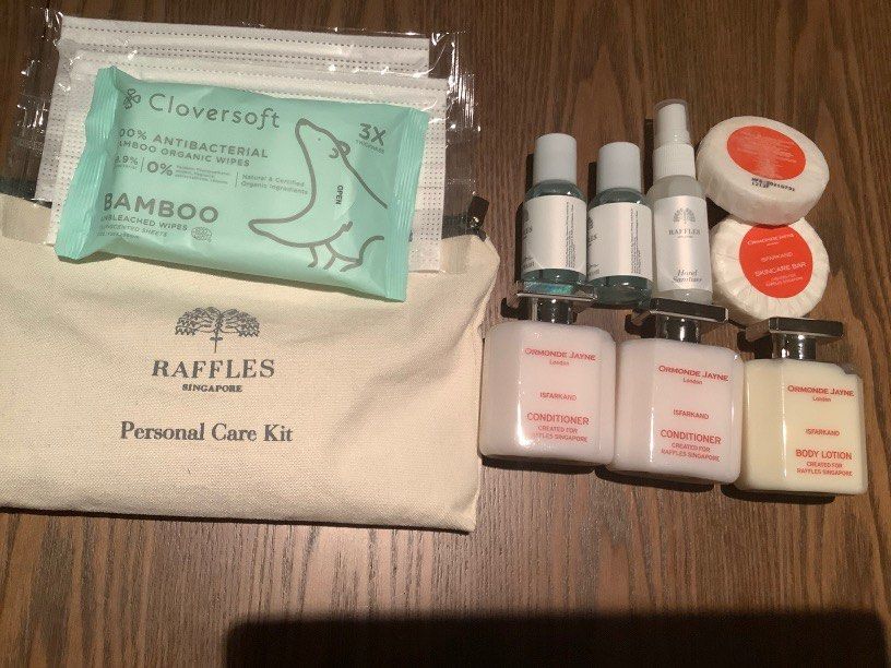 Raffles Amenity Kit, Beauty & Personal Care, Bath & Body, Bath on Carousell