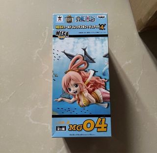(Rare Japan Gold) WCF MEGA One Piece Shirahoshi Princess Mermaid Fishman Island MG04 Bandai Banpresto World Collectable Figure