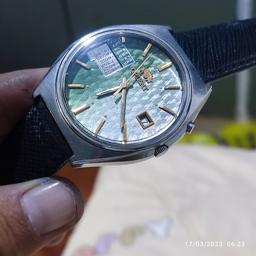 Rare Vintage Orient Perpetual Calendar Men s Fashion Watches