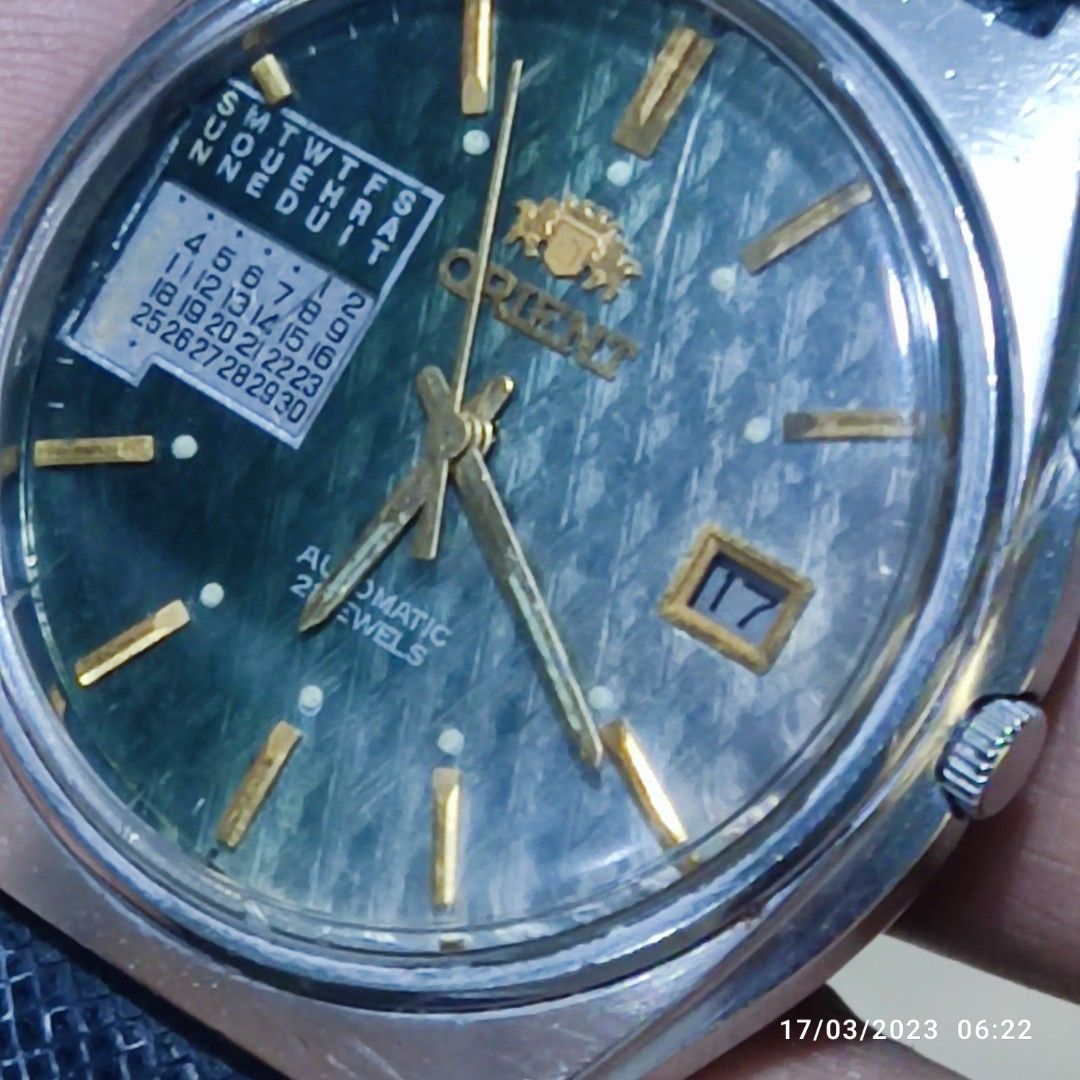 Rare Vintage Orient Perpetual Calendar Men #39 s Fashion Watches