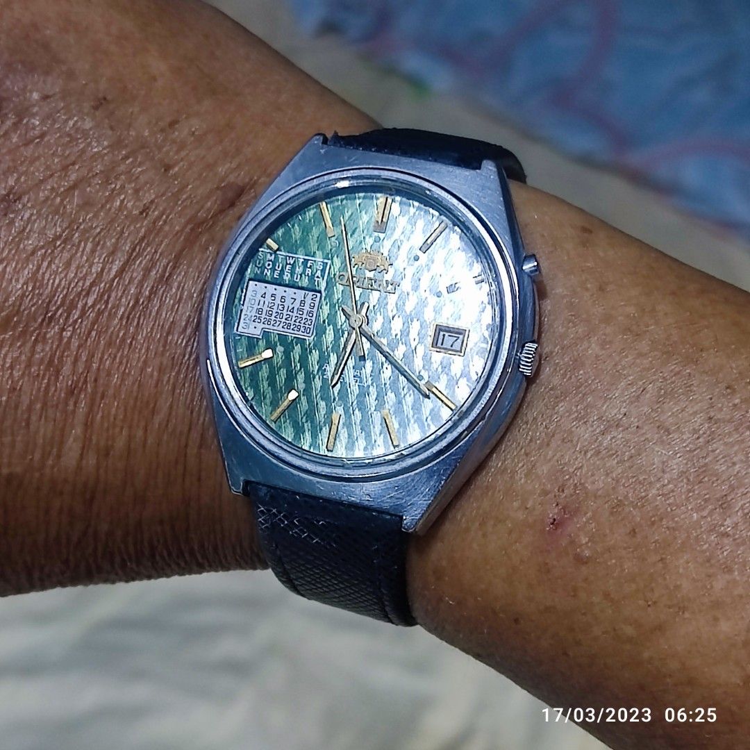 Rare Vintage Orient Perpetual Calendar Men s Fashion Watches