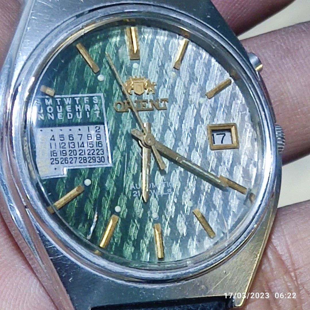 Rare Vintage Orient Perpetual Calendar Men s Fashion Watches