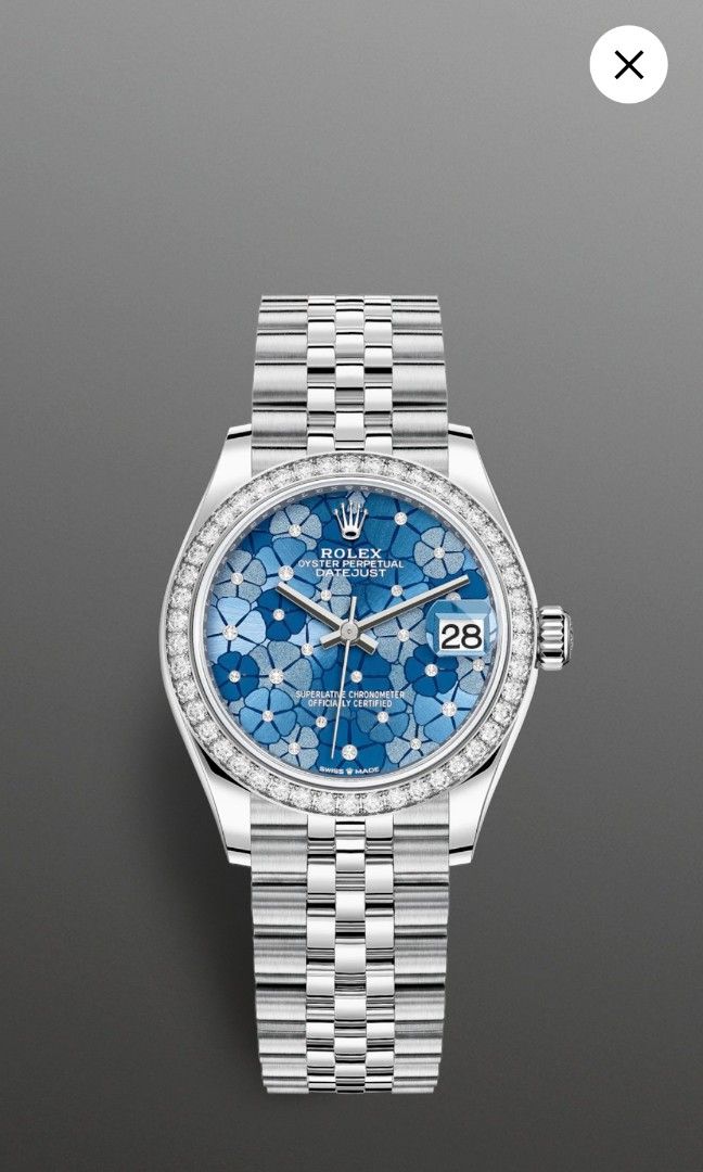 Rolex floral discount