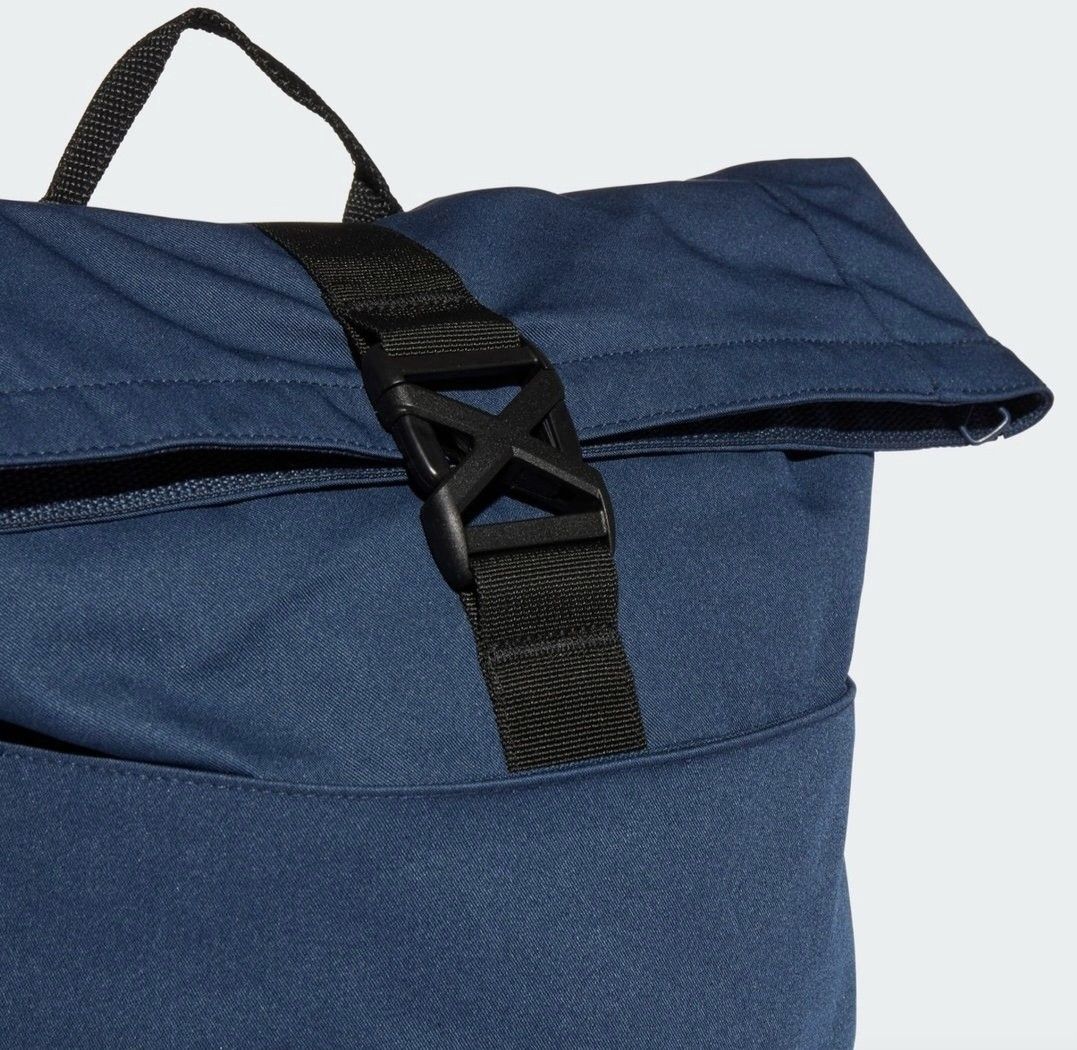 Rolltop Backpack Navy Adidas (Category: Backpacks) located in Marikina City. Submitted by jannetteg (Listing ID 1220942630, Image 3). Description: 💯 Original Adidas Roll top Backpack Brand new with tag and paperbag 30L, expandable with 2 side pockets, front zipper Loc Marikina or Pasig MOP Gcash, BDO, BPI.
