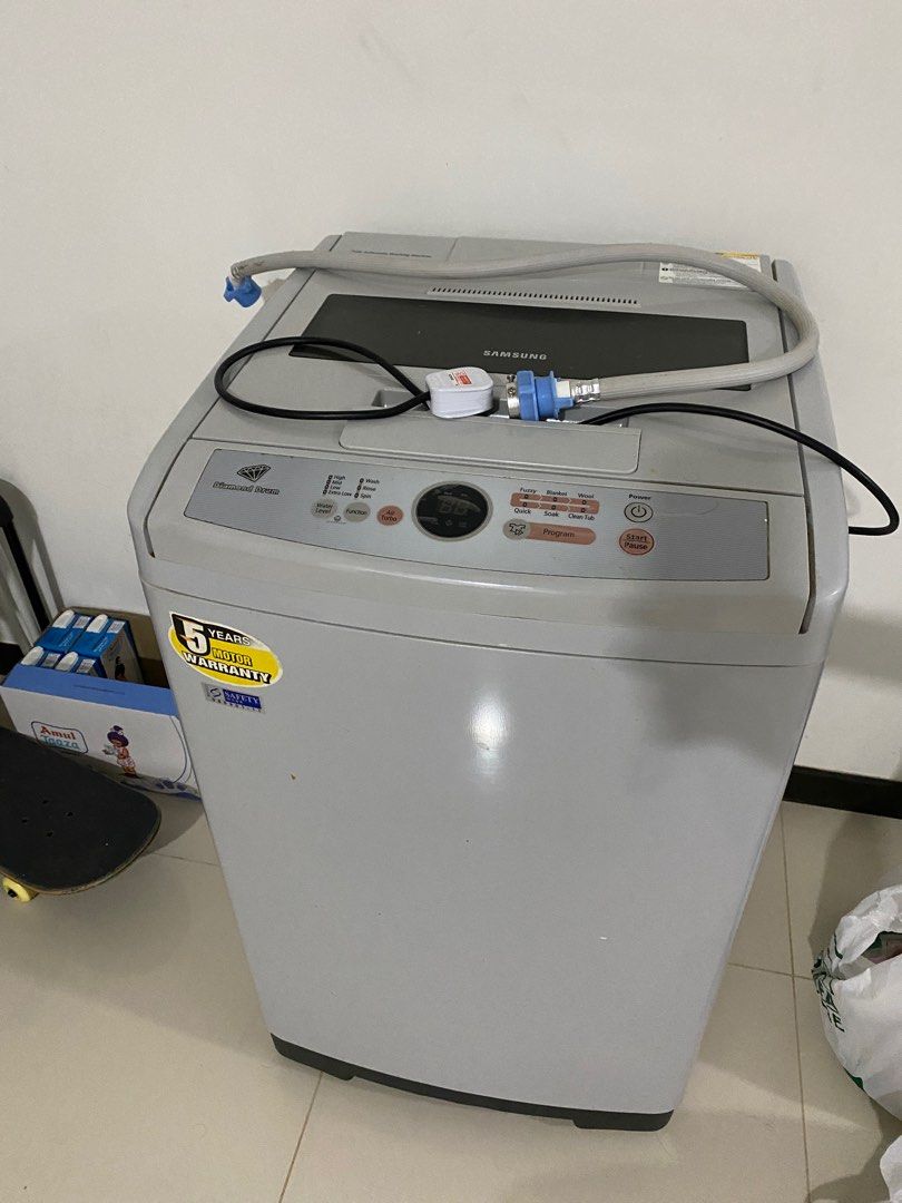 Samsung Washing Machine (Water Drain Not Working, Faulty), TV & Home