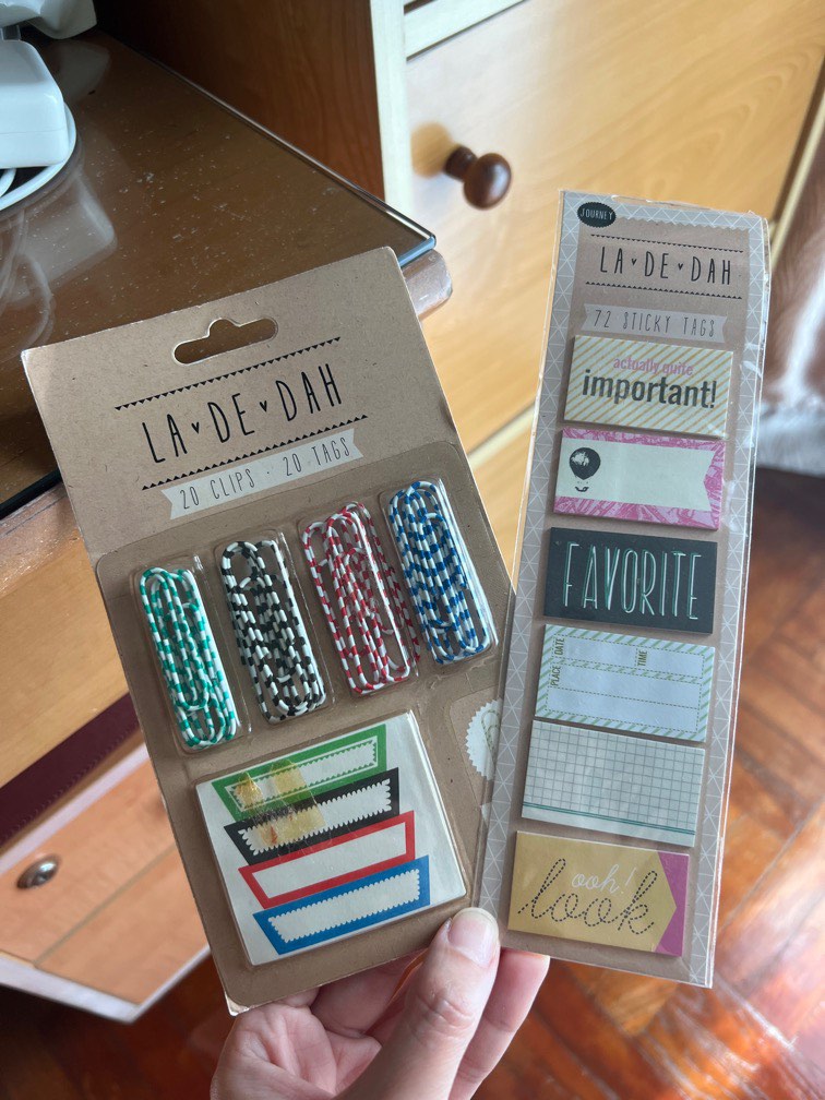 La De Dah Scrapbooking Materials, Hobbies & Toys, Stationery & Craft