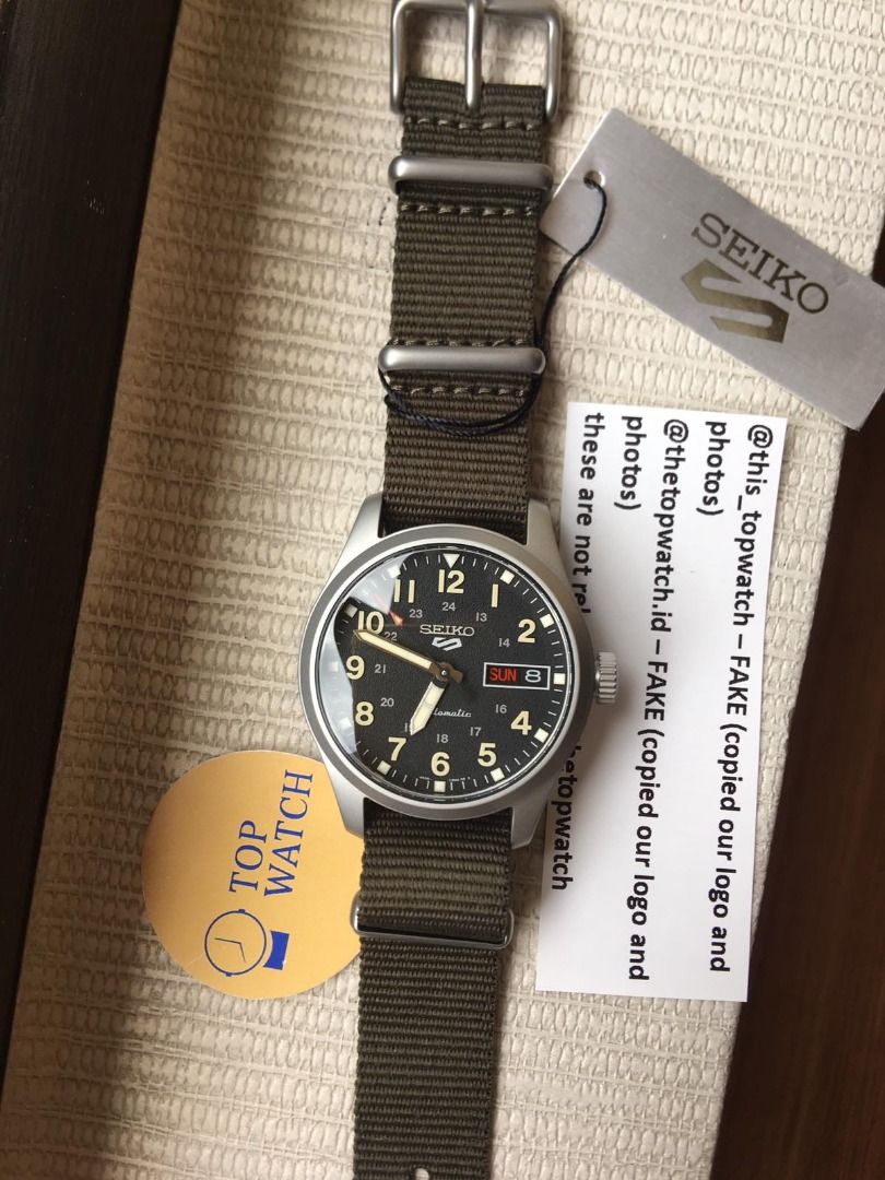 Seiko SRPJ85 New Generation Flieger Military Watch Automatic