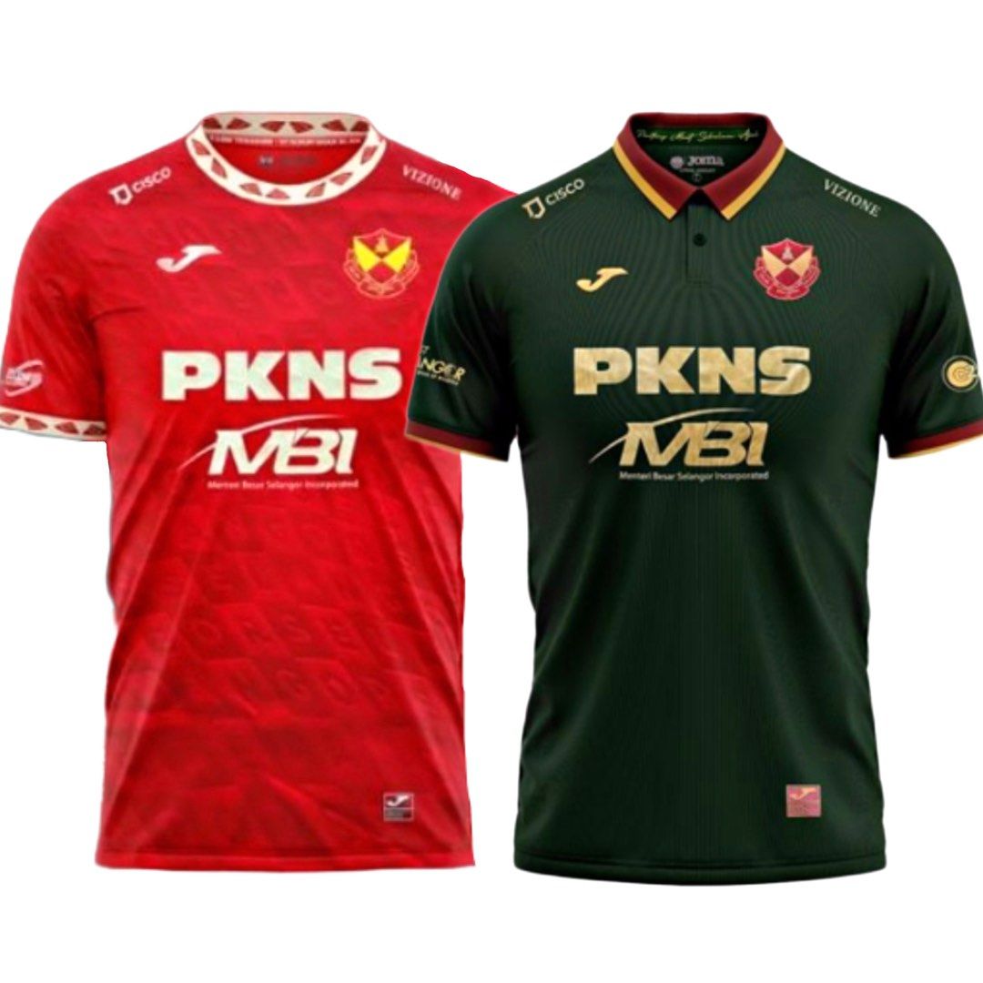 Selangor FC Home Away Jersey 2023 Selangor Football Jersey, Men's
