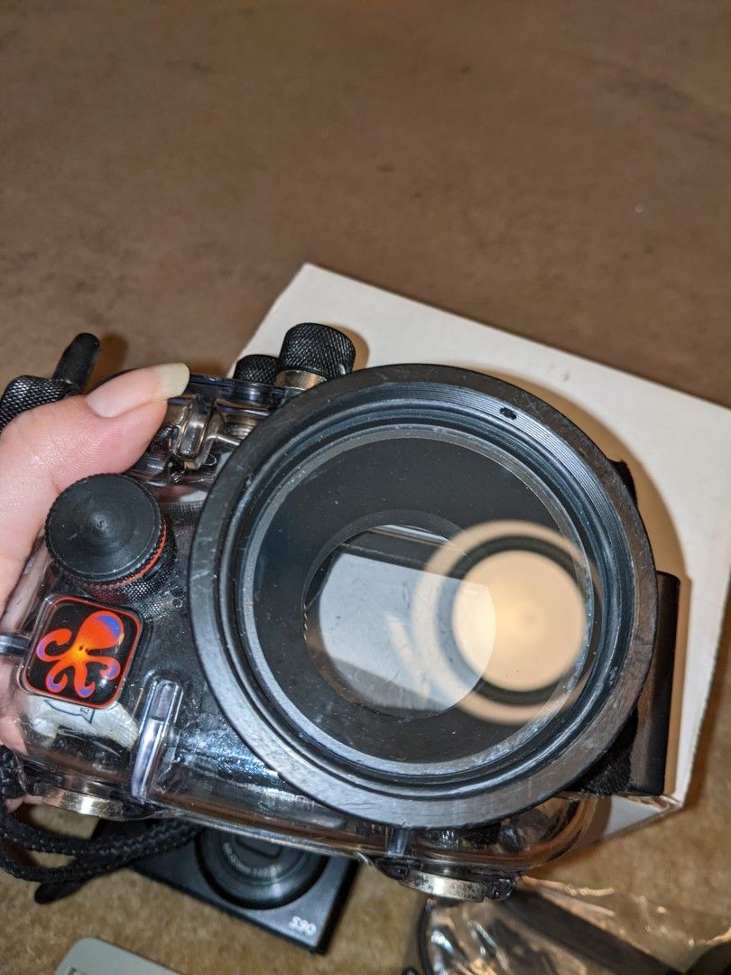 Set of Ikelite Underwater Camera Casing with Canon S90 Scuba Diving