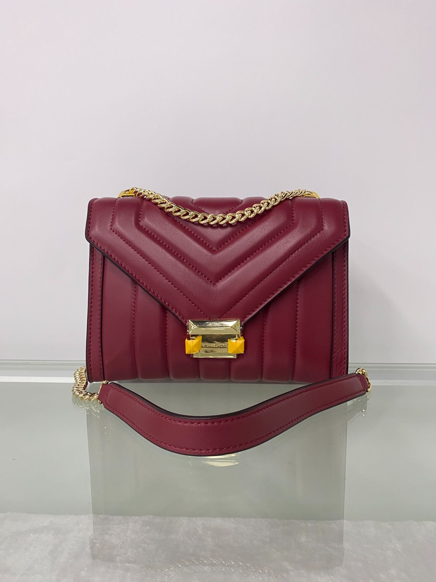 Michael Kors MK Sheepskin women s bag Whitney series Michael kors