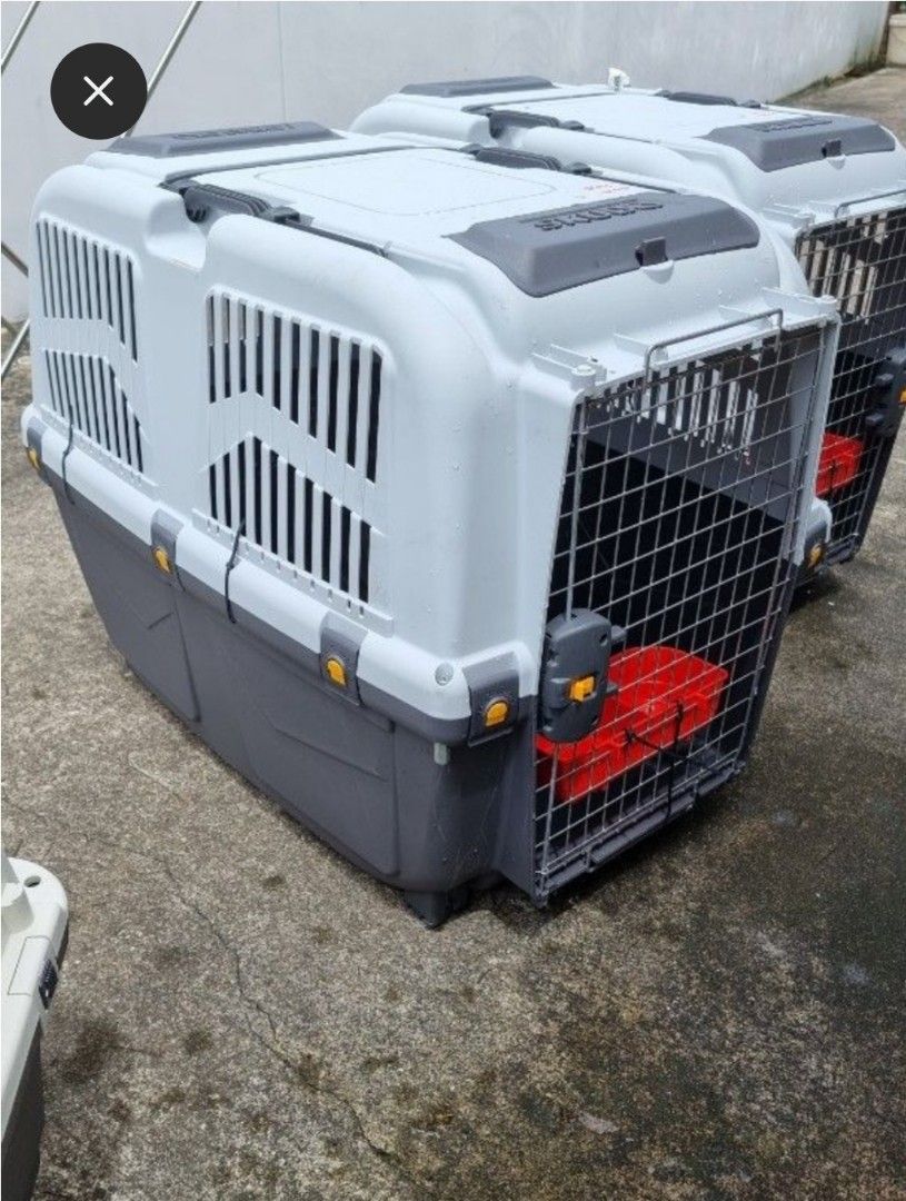 Savic Andes Skudo Airline IATA Approved Pet Carrier Large Dog Crate cat
