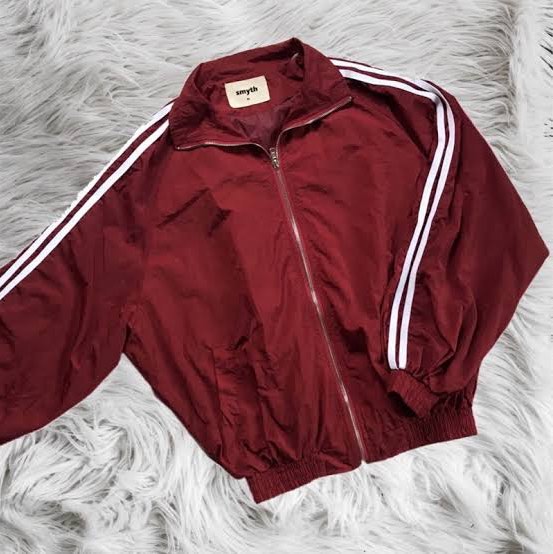 Sm Youth Track Jacket Red on Carousell